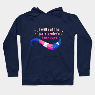 trans pride worm monches the patriarchy Hoodie